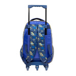 Mochila Filgo Con Carro 18 Starpak Futbol Azul